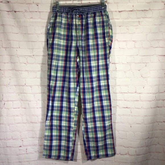 Tommy Hilfiger Plaid Pajama Sleep Lounge Pants - Size Small - Picture 1 of 7